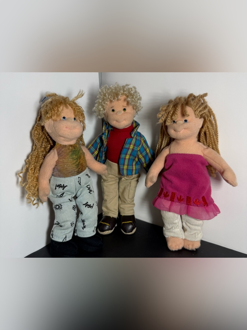 Vintage Ty Beanie Boppers Plush Dolls – Lot of 3 Retired Y2K